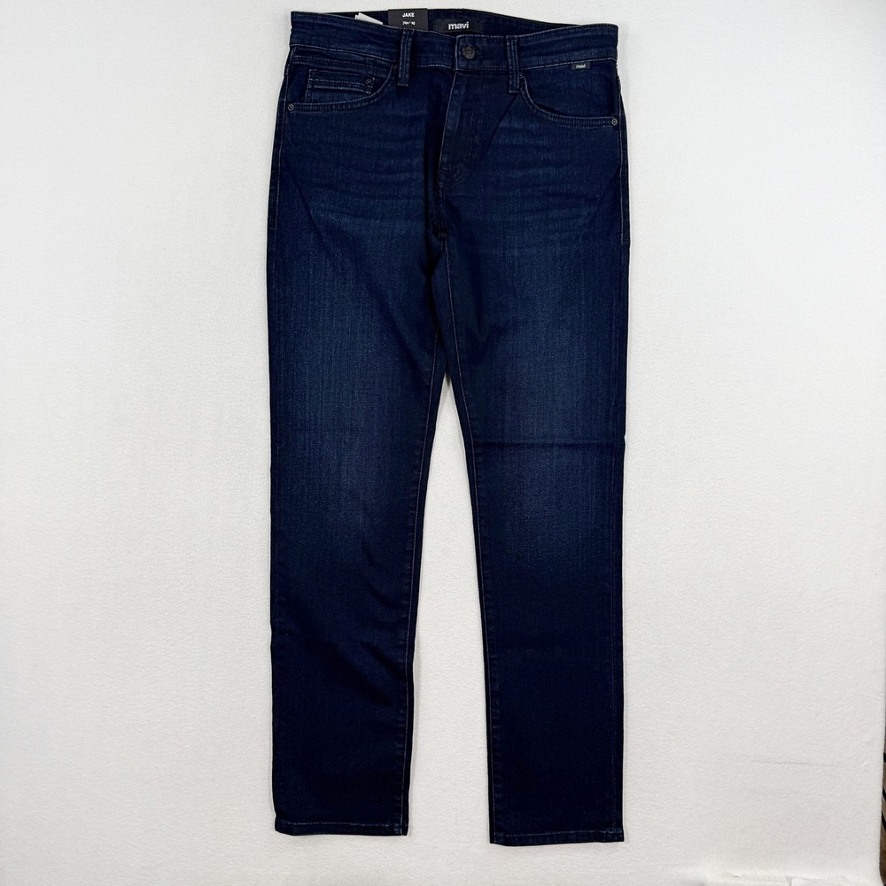 Mavi Jeans Jake Slim Leg Jeans / Size 31X32 Mens / Deep Indigo Brooklyn, New